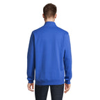 Branded full-zip sweatshirt, back view
