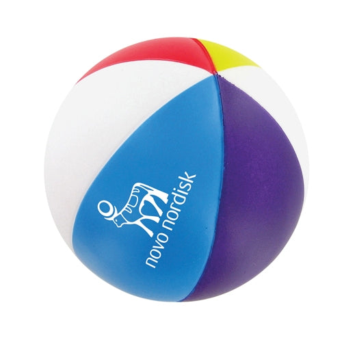 Branded Beach Ball Stress Toy