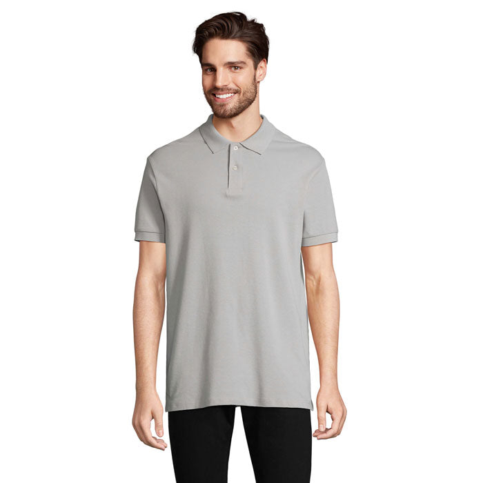 Branded Stretch Fit Men's Polo Shirt colour option PG