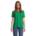 Branded Stretch Fit Women's Polo Shirt colour option KG
