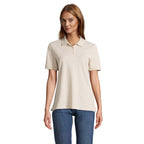 Branded Stretch Fit Women's Polo Shirt colour option LN