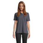 Branded Stretch Fit Women's Polo Shirt colour option MU