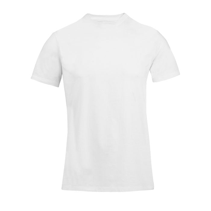 Branded Recycled Blend T-Shirt in White