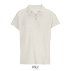 Branded Women's Polo Shirt in White
