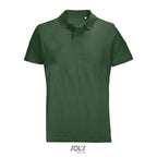 Branded Unisex Polo Shirt in Green