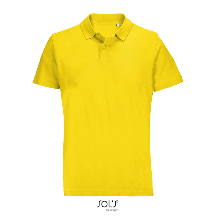 Branded Unisex Polo Shirt colour option GO