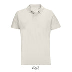 Branded Unisex Polo Shirt in White