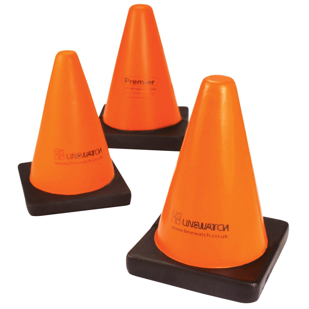 Branded Traffic Cone Stress Toy