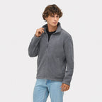 Custom Branded Microfleece Jacket in use