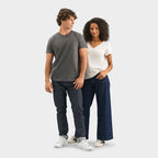 Branded V-Neck T-Shirt in use