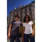 Branded V-Neck T-Shirt in use