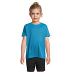 Branded Kids Sports T-Shirt in Blue