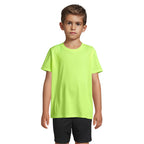 Branded Kids Sports T-Shirt colour option NE