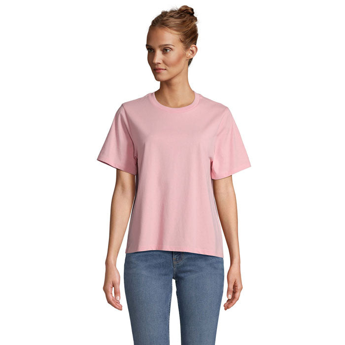 Branded Organic Women's T-Shirt colour option AX