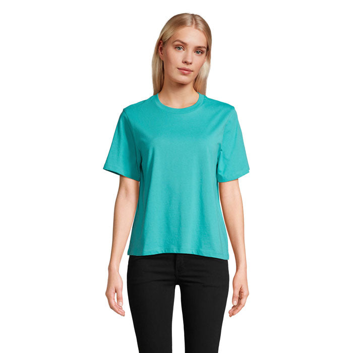 Branded Organic Women's T-Shirt colour option CB