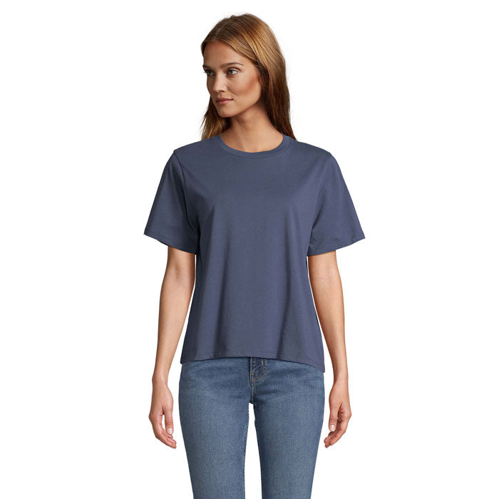 Branded Organic Women's T-Shirt colour option DM