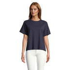 Branded Organic Women's T-Shirt in Blue
