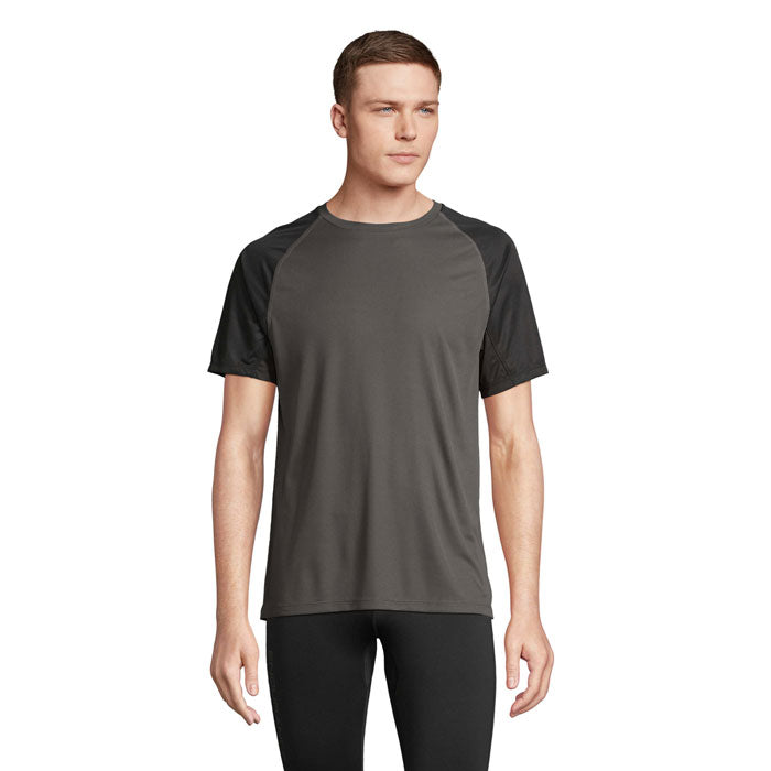Branded Recycled Raglan T-Shirt colour option BI