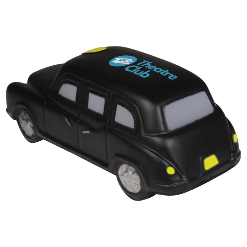 Branded Black Taxi Cab Stress Toy