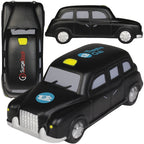Branded Black Taxi Cab Stress Toy