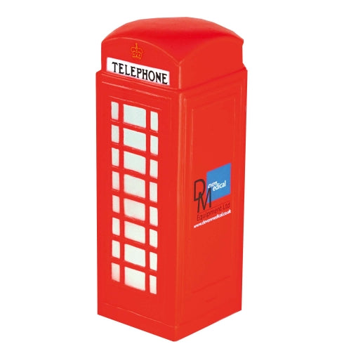 Branded Telephone Box Stress Toy