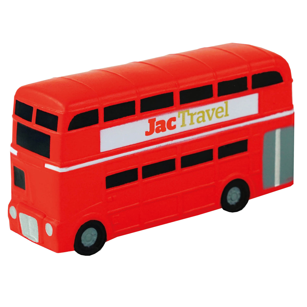 Branded Double Decker Bus Stress Toy