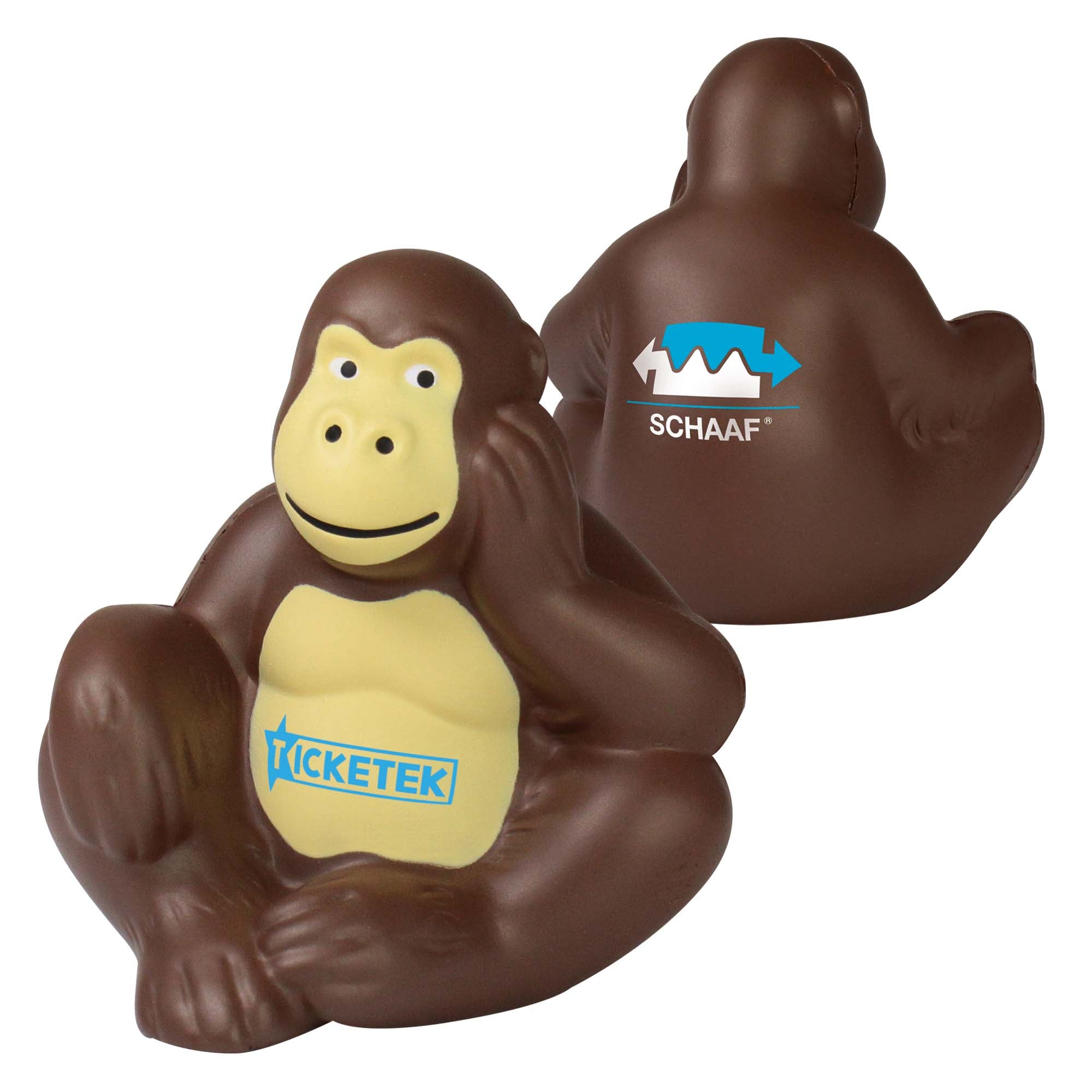 Branded Gorilla Stress Toy