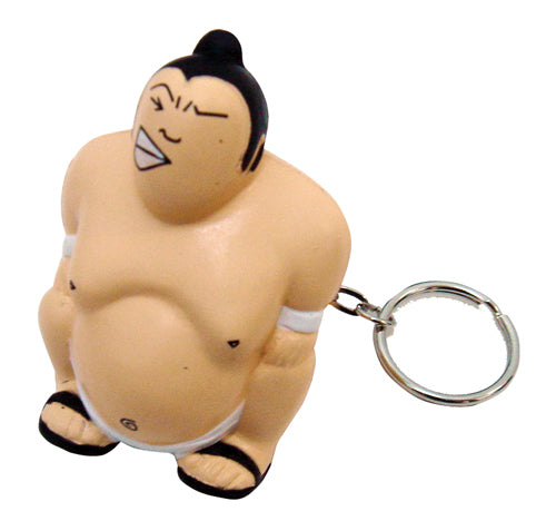 Branded Sumo Stress Toy Keyring