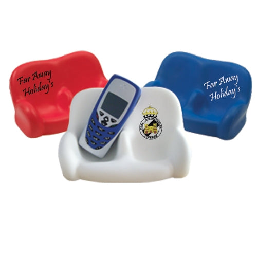 Branded Sofa Mobile Phone Holder Stress Toy