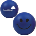 Branded Smiley Face Stress Ball