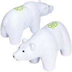 Branded Polar Bear Stress Toy