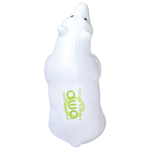 Branded Polar Bear Stress Toy
