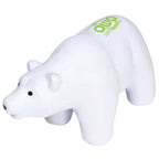 Branded Polar Bear Stress Toy