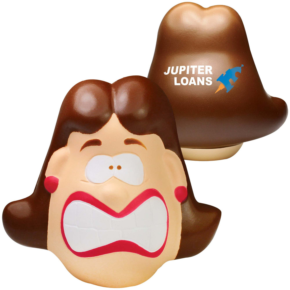 Branded Crazy Face Female Stress Toy