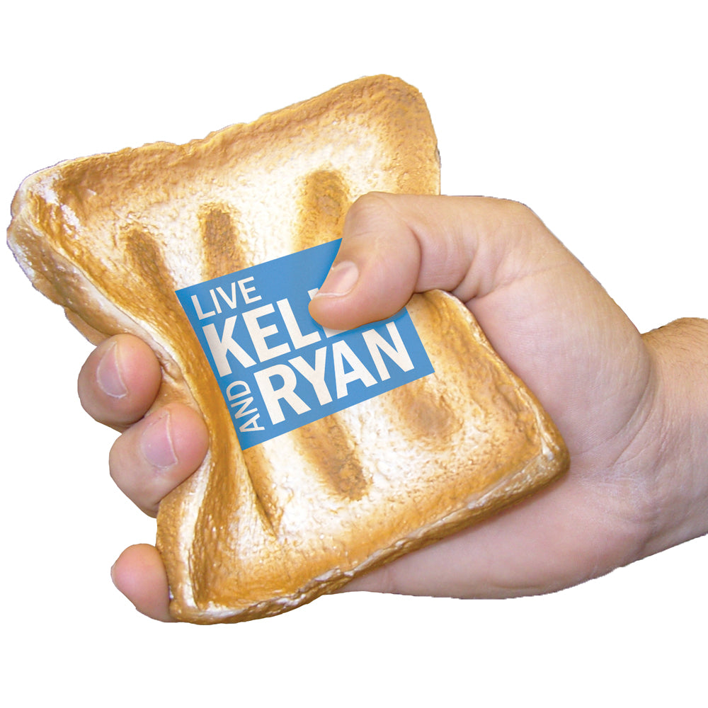 Branded Toast Stress Toy