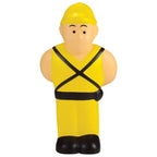 Branded Construction Worker Stress Toy