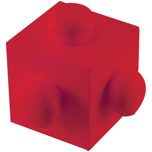 Branded Square Blocks Stress Toy