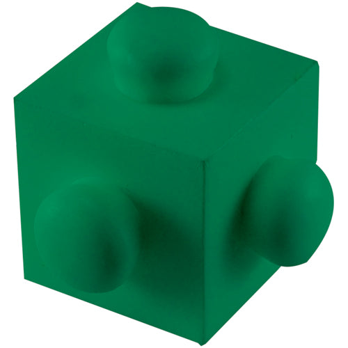 Branded Square Blocks Stress Toy