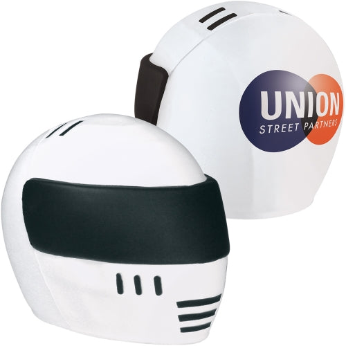 Branded Crash Helmet Stress Toy
