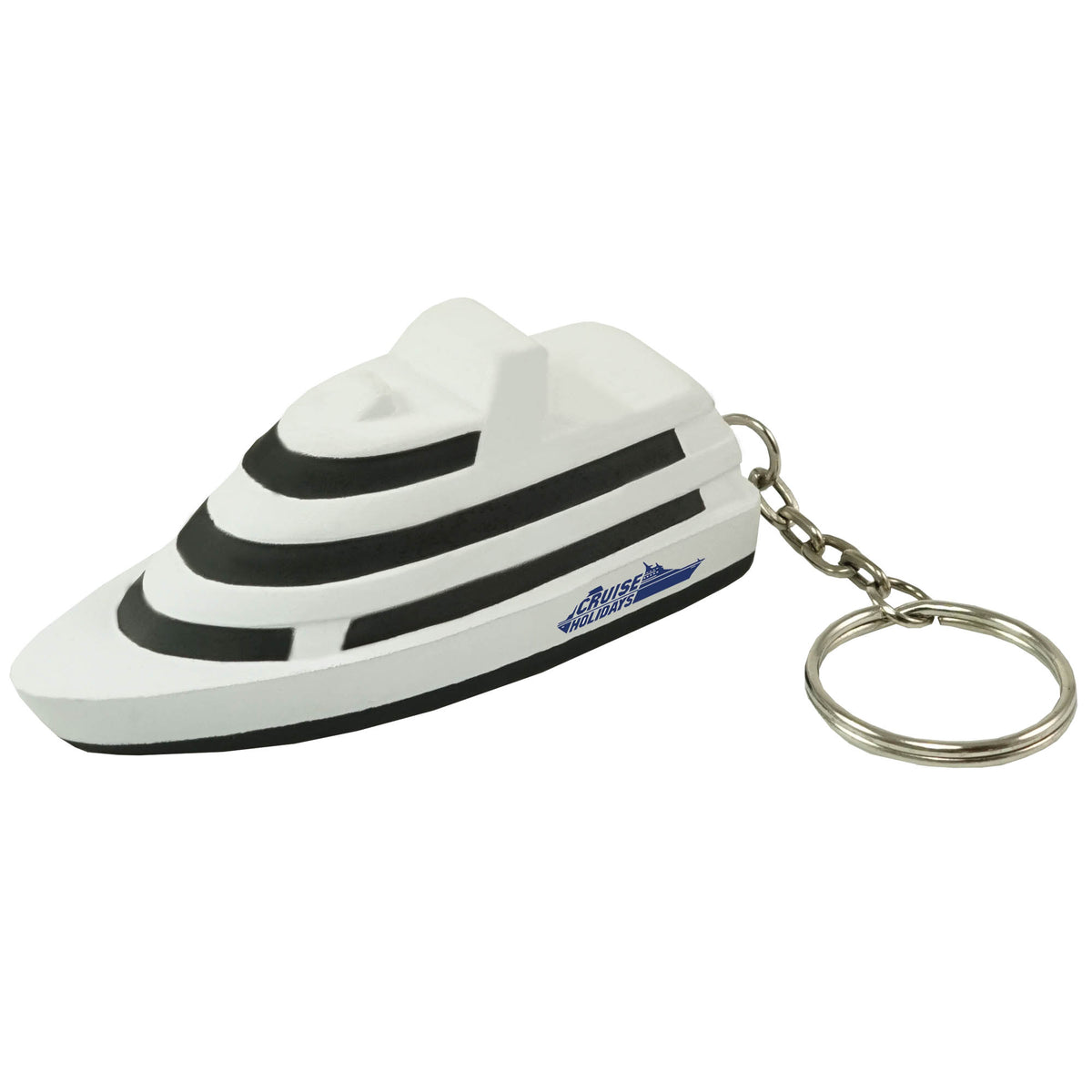 Branded Yacht Stress Toy Keyring