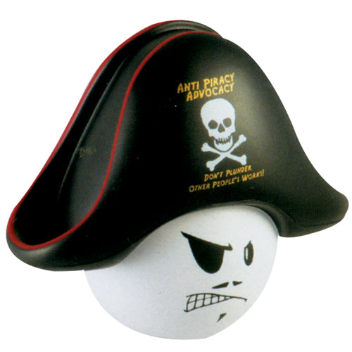 Branded Pirate Stress Toy