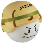 Branded Army Man Head Stress Toy