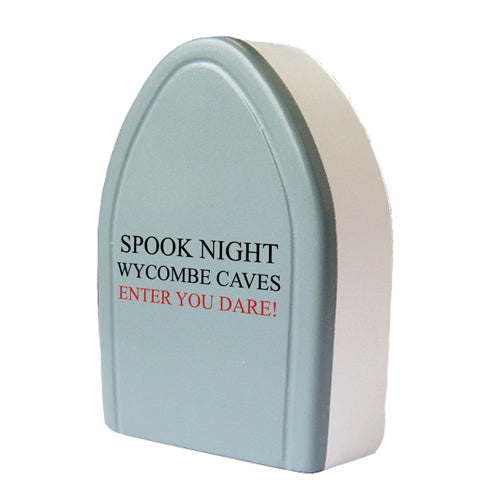 Branded Tombstone Stress Toy