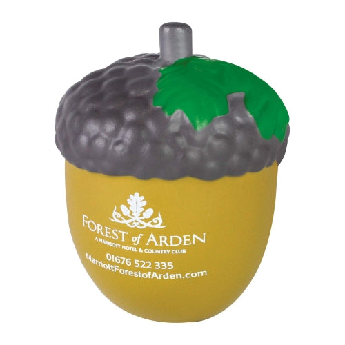 Branded Acorn Stress Toy