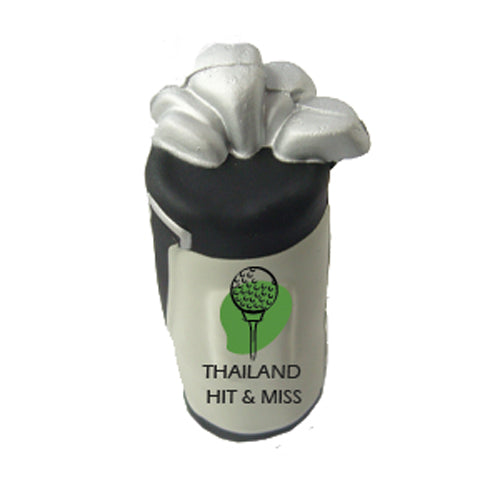 Branded Golf Bag Stress Toy