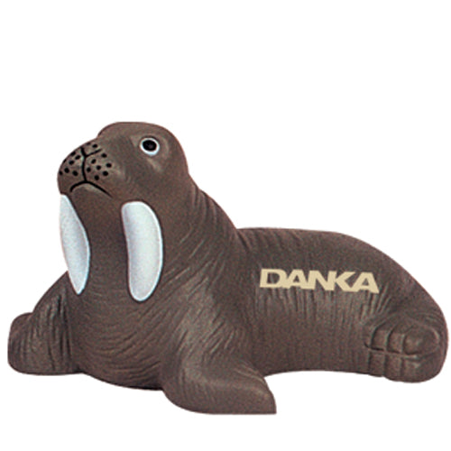Branded Walrus Stress Toy