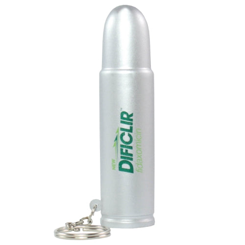 Branded Bullet Stress Toy Keyring