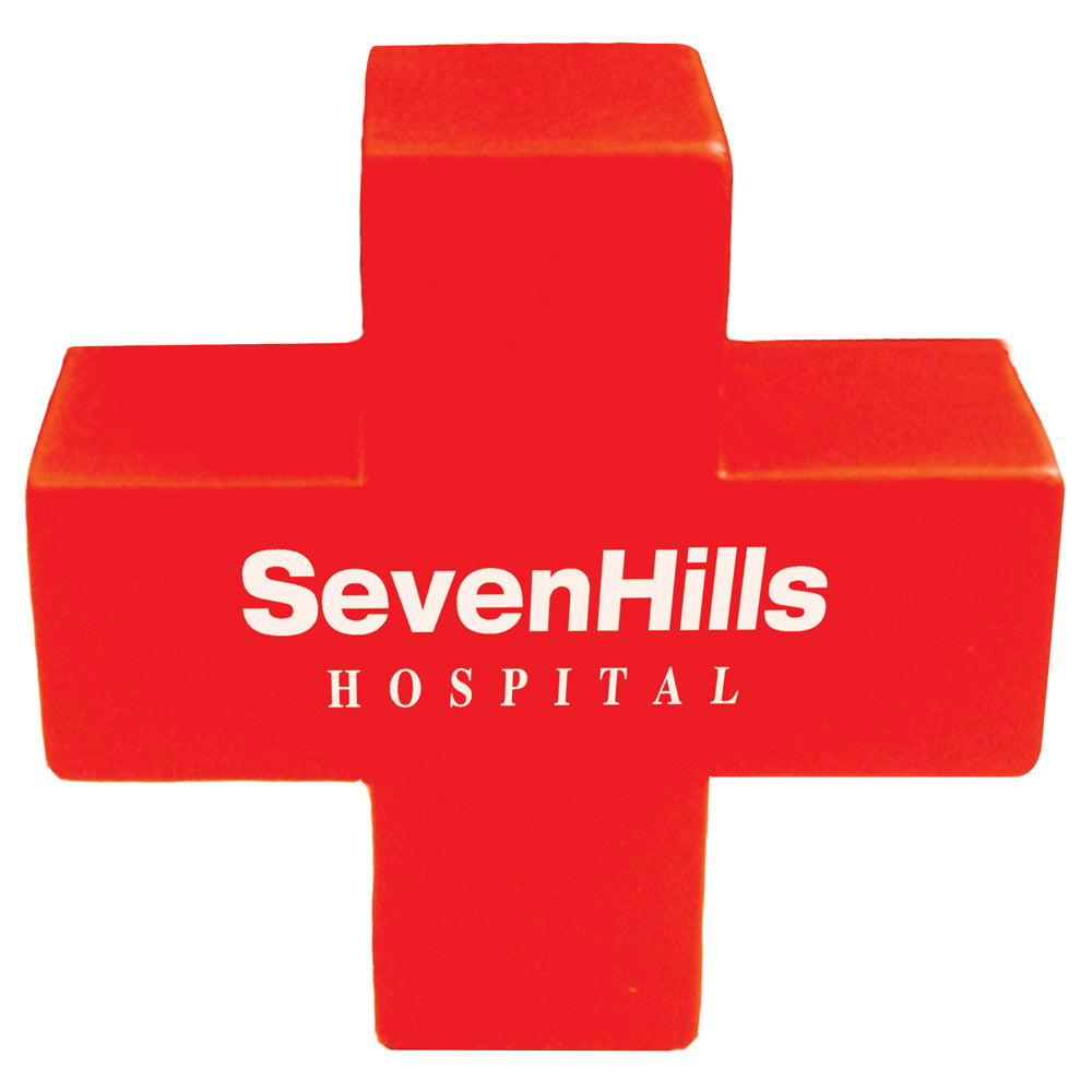 Branded First Aid Cross Stress Toy
