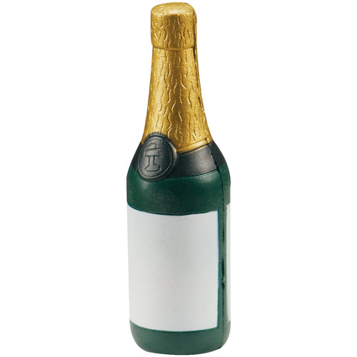 Branded Champagne Bottle Stress Toy