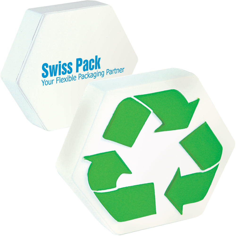 Branded Recycle Logo Stress Toy